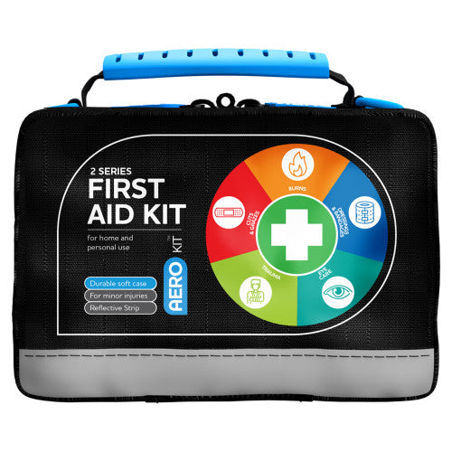 AeroKit 2 Series First Aid Kit Softpack Black