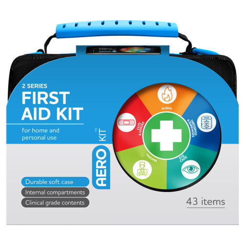 AeroKit 2 Series First Aid Kit Softpack Black