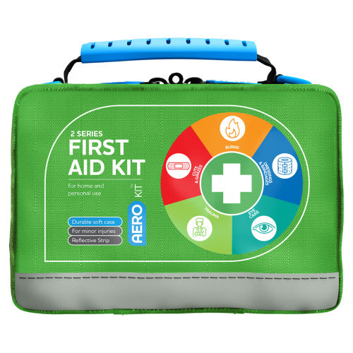 AeroKit 2 Series First Aid Kit Softpack Green