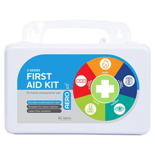 AeroKit 2 Series Plastic Waterproof First Aid Kit 13 x 21 x 7.5cm