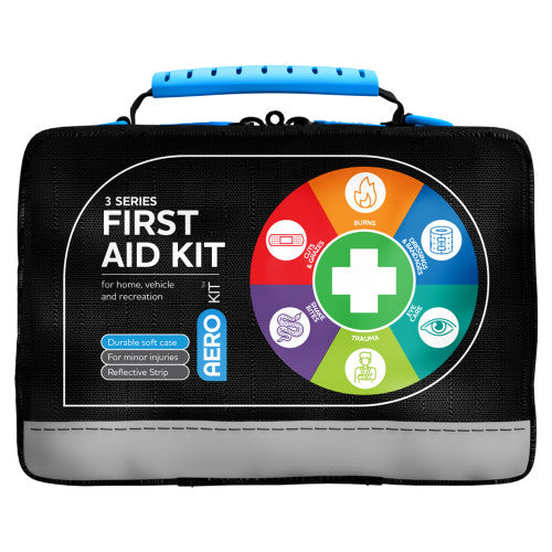 AeroKit 3 Series First Aid Kit Softpack Black