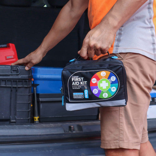 AeroKit 3 Series First Aid Kit Softpack Black