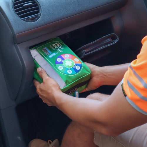 AeroKit 3 Series First Aid Kit Softpack Green