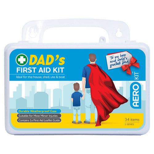 Aerokit Dad’s 2 Series Plastic Waterproof First Aid Kit 21 x 7.5 x 13cm