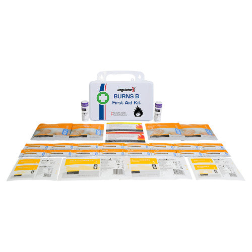Aerokit Regulator Burns B First Aid Kit 21 x 7.5 x 13cm