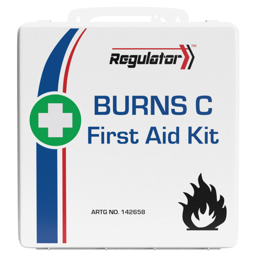 Aerokit Regulator Burns C First Aid Kit 24 x 24 x 7.5cm