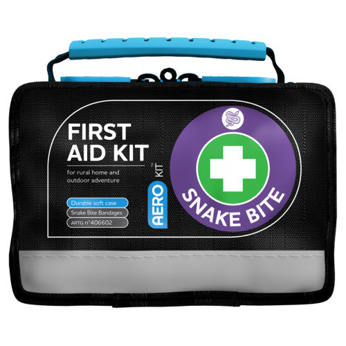 AeroKit Snake Bite First Aid Kit Softpack Black