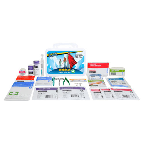 Aerokit Superdad 2 Series Plastic Waterproof First Aid Kit 21 x 7.5 x 13cm