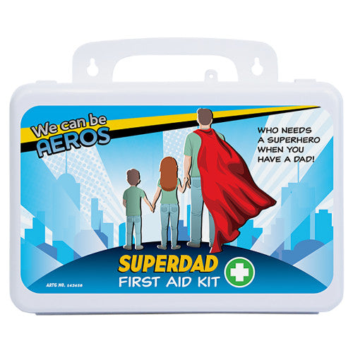 Aerokit Superdad 2 Series Plastic Waterproof First Aid Kit 21 x 7.5 x 13cm