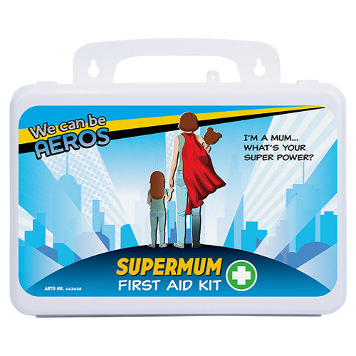 Aerokit Supermum 2 Series Plastic Waterproof First Aid Kit 21 x 7.5 x 13cm