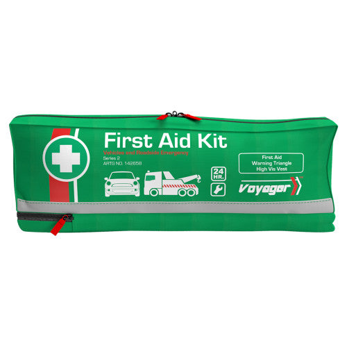 Aerokit Voyager 2 Series Softpack Roadside First Aid Kit 44 x 6 x 16cm