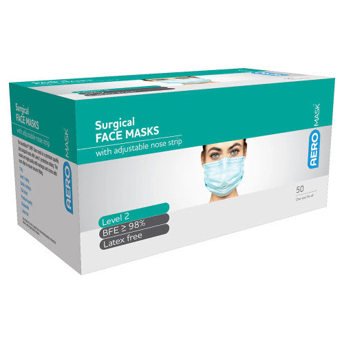 Aeromask Level 2 Surgical Mask Box of 50