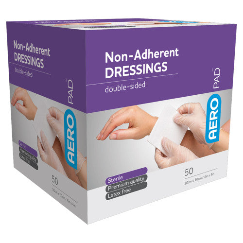 Aeropad Non-Adherent Dressing 10 x 10cm Box of 50
