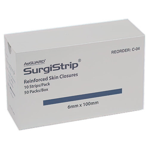 Aeroplast Wound Closure Strips 6 x 100mm Box of 50 (10 Strips per Card)