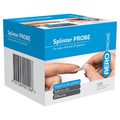 Aeroprobe Splinter Probes 3.7cm Box of 100