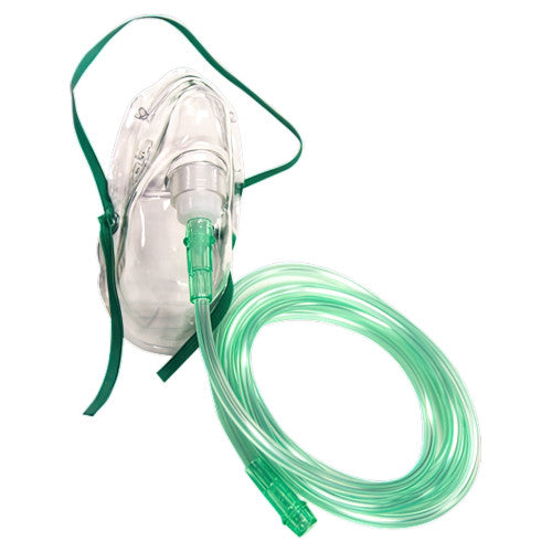 Aerorescue Oxygen Therapy Mask with 2m Tubing Adult