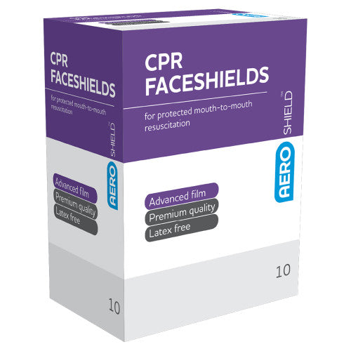 Aeroshield Disposable Face Shield in Sachet Box of 10