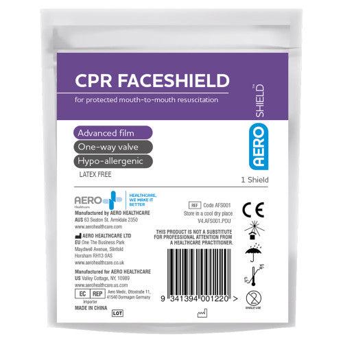 Aeroshield Disposable Face Shield Pack of 200