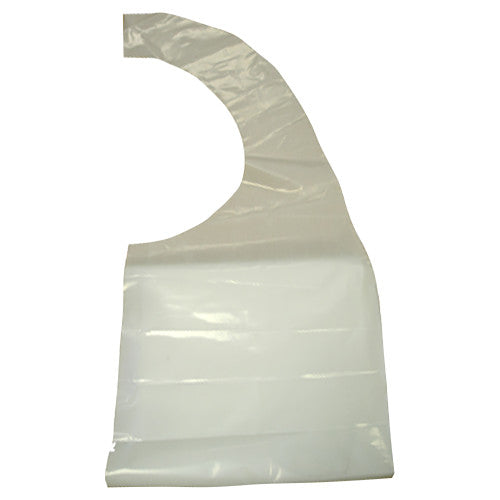Aeroshield Disposable White Apron Pack of 100