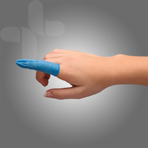 Aeroshield Large Nitrile Finger Cots Box of 100
