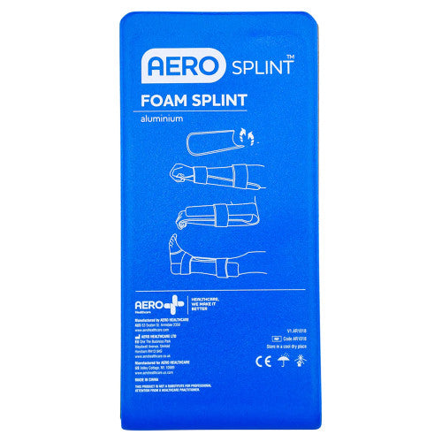 Aerosplint Folded Aluminium Foam Splint 90 x 11cm