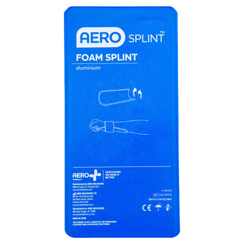 Aerosplint Wrist Aluminium Foam Splint 22 x 11cm