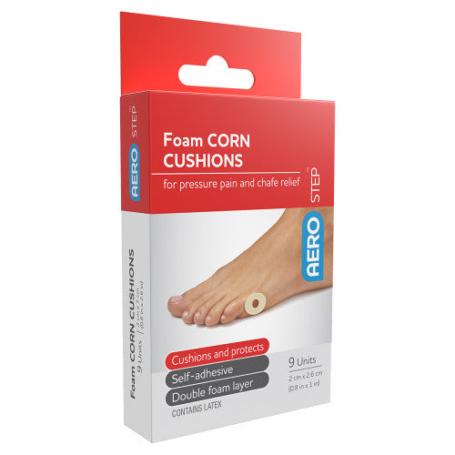 Aerostep Foam Corn Cushions Pack of 9