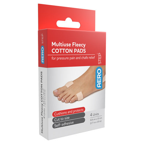 Aerostep Multiuse Fleecy Cotton Pad Pack of 4