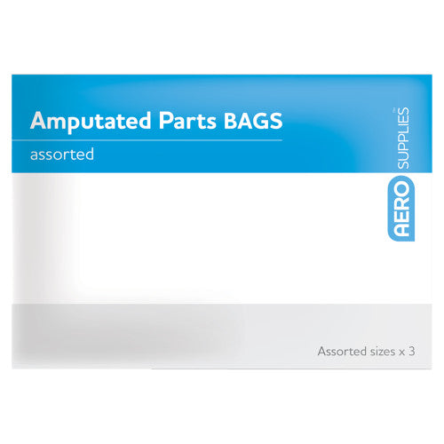 Aerosupplies Amputated Parts Bags Envelope of 3 Pack of 100