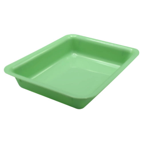 Aerosupplies Disposable Dressing Tray 185 x 63 x 28mm Green 270ml