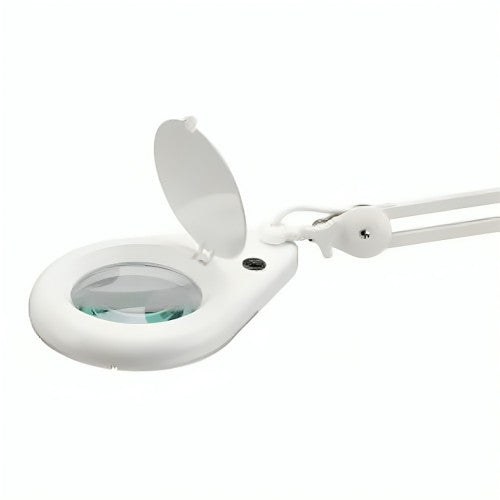 Aerosupplies LED Magnifying Lamp with Table Clamp 12cm Diameter 115cm Extension