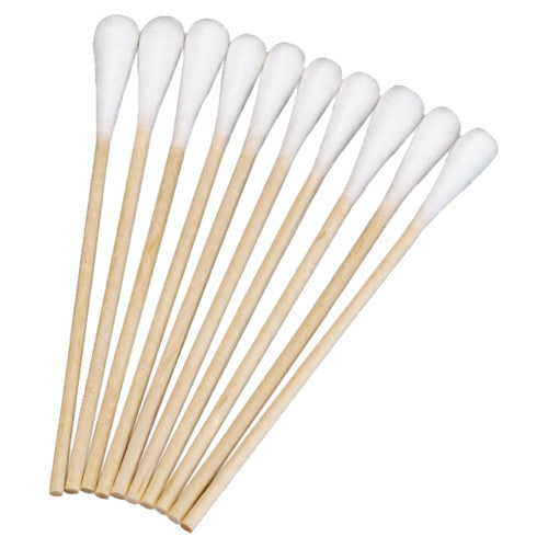 AeroSwab Sterile 7.5cm Wood Single Ended Applicators Bag of 5