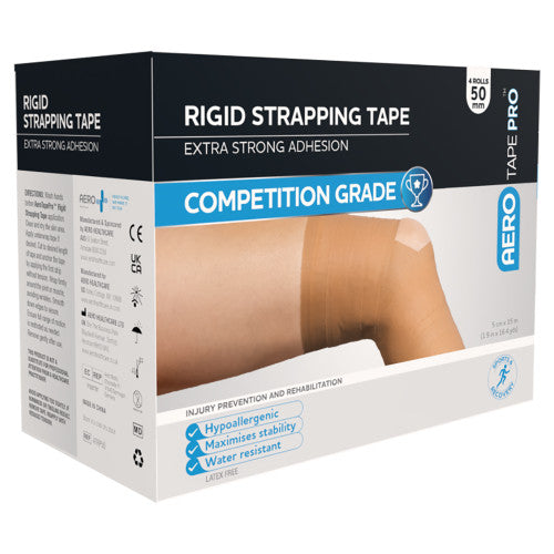 AeroTape Rigid Pro Strapping Tape 5cm x 15m Box of 4
