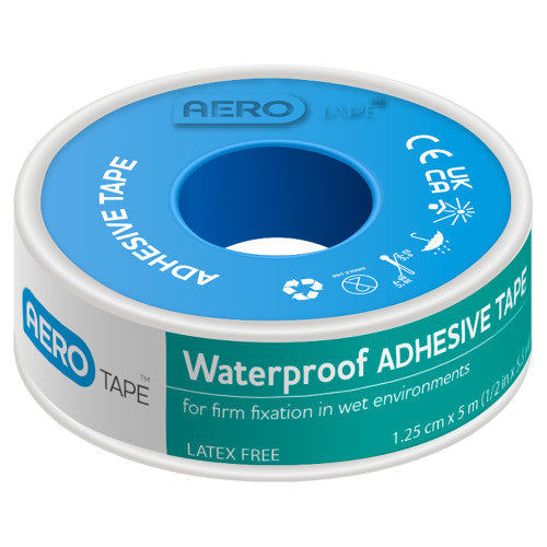 Aerotape Waterproof Adhesive Tape 1.25cm x 5m Pack of 9