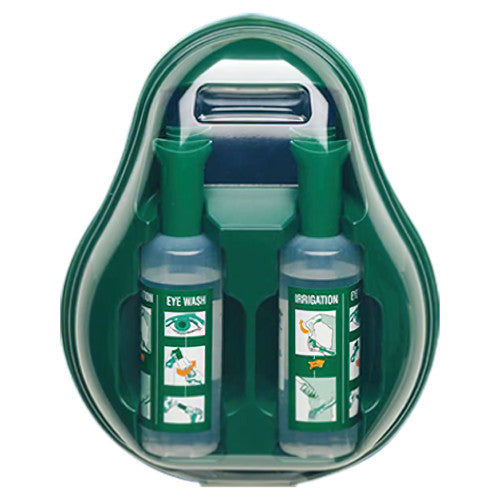Aerowash Drop Eyewash Station with 2 x 500ml Bottles