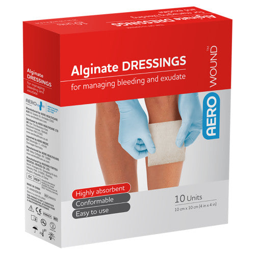 Aerowound Alginate Dressing 10 x 10cm