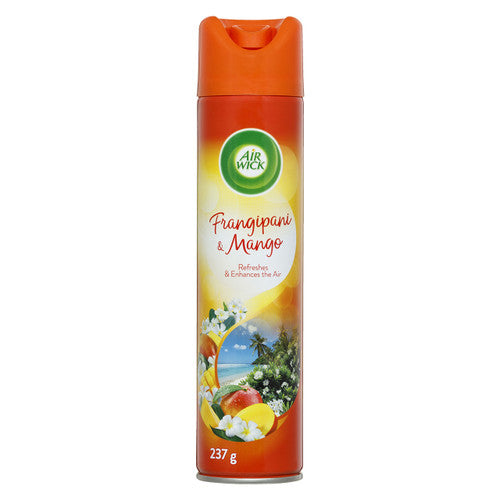Air Wick Air Freshener Aerosol Frangipani and Mango 237g Pack of 12