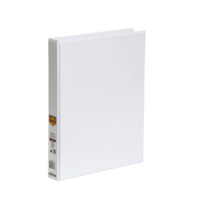 Marbig Clearview Insert Binder 25mm 3D A4 White