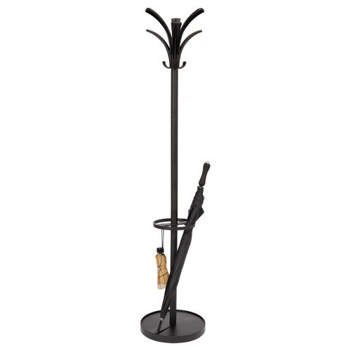Alba Brio Coat Rack Black