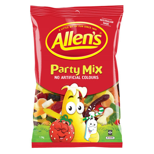 Allens Party Mix Lollies 1.3kg Bag