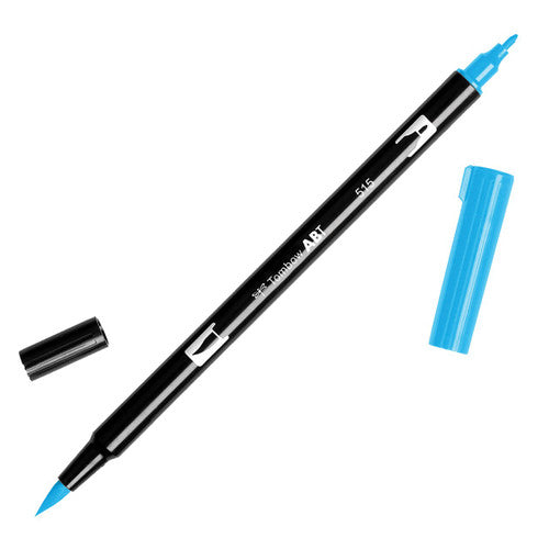TOMBOW DUAL BRUSH PEN - 515 LIGHT BLUE