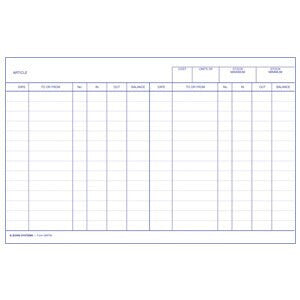Zions Stock Card 5 x 8 White Pack of 100