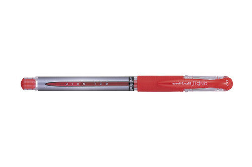 Uni-Ball Signo Gel Grip Pen 0.7mm Red Box of 12