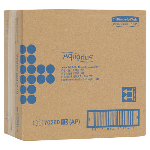 Kimberly Clark Aquarius Jumbo Roll Toilet Tissue Dispenser White