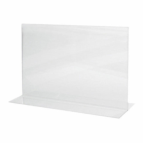 Deflecto Double Sided T-Shape Sign Holder A3 Landscape