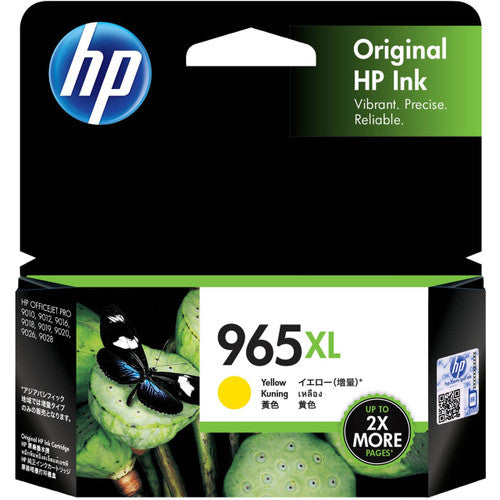 HP 965XL High Yield Original Ink Cartridge Yellow 1600 Pages