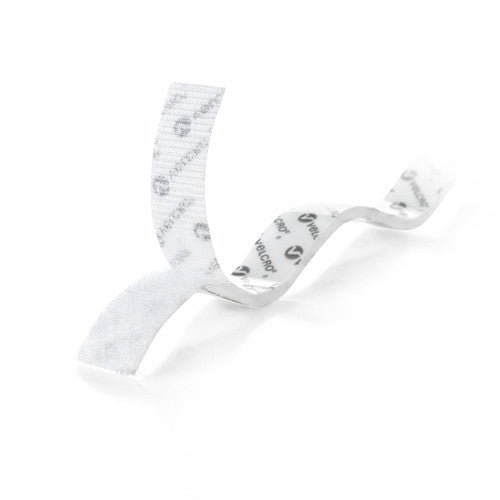 Velcro Brand Stick On Hook and Loop Tape 25mm x 1m White Roll