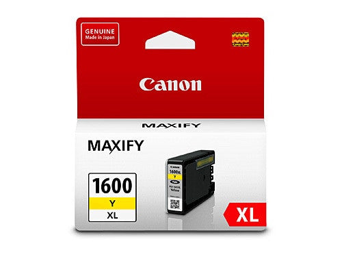 Canon PGI1600XLY Ink Cartridge High Yield 900 Pages Yellow