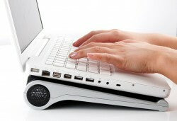 Fellowes Sound Pad Netbook Laptop Riser