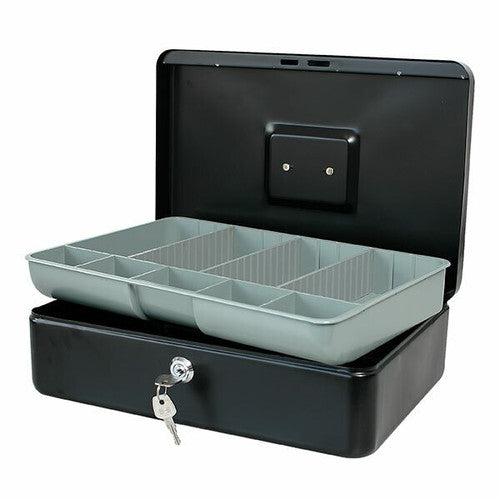 Esselte 375126 Cash Box Classic No 12 300x230x90mm Black